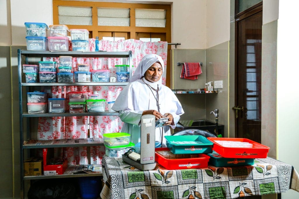 care for poor and elderly women in India in COVID times