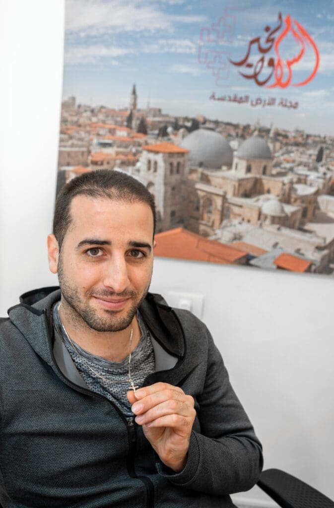 Stefan Amseis is a resident of Ramle, central Israel, and an editor of the Arabic edition of The Holy Land Review.