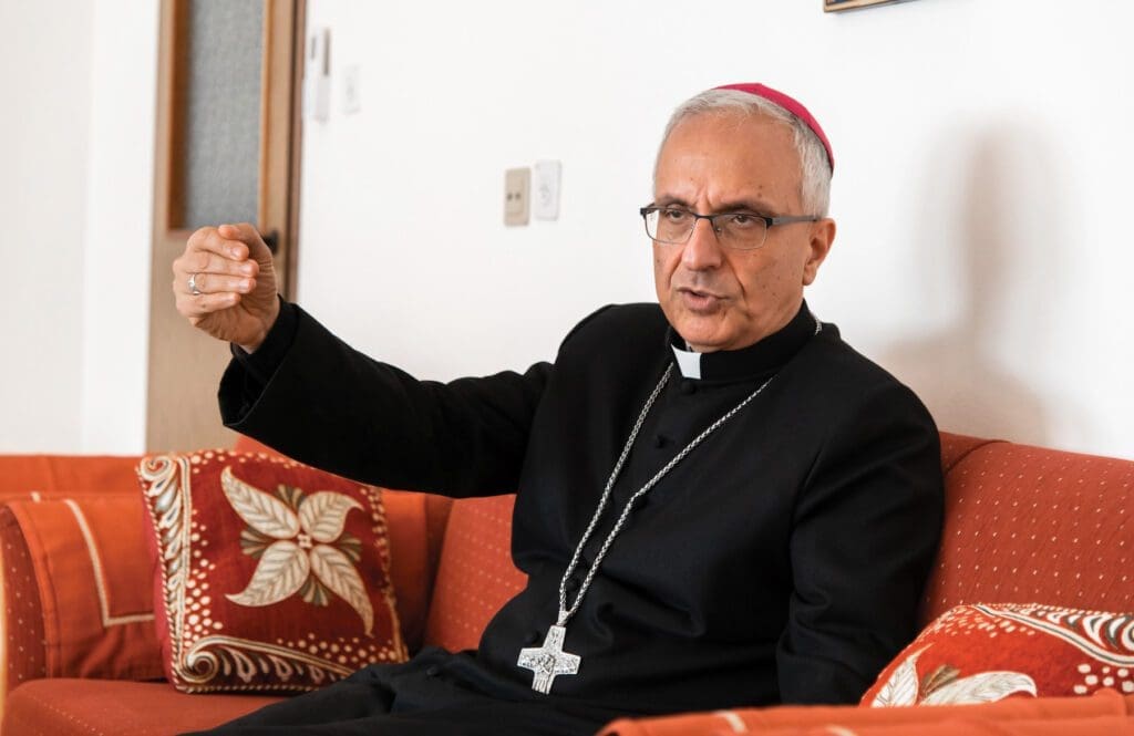 Bishop Rafic Nahra in Nazareth is patriarchal vicar for Israel and auxiliary bishop of the Latin Patriarchate of Jerusalem.